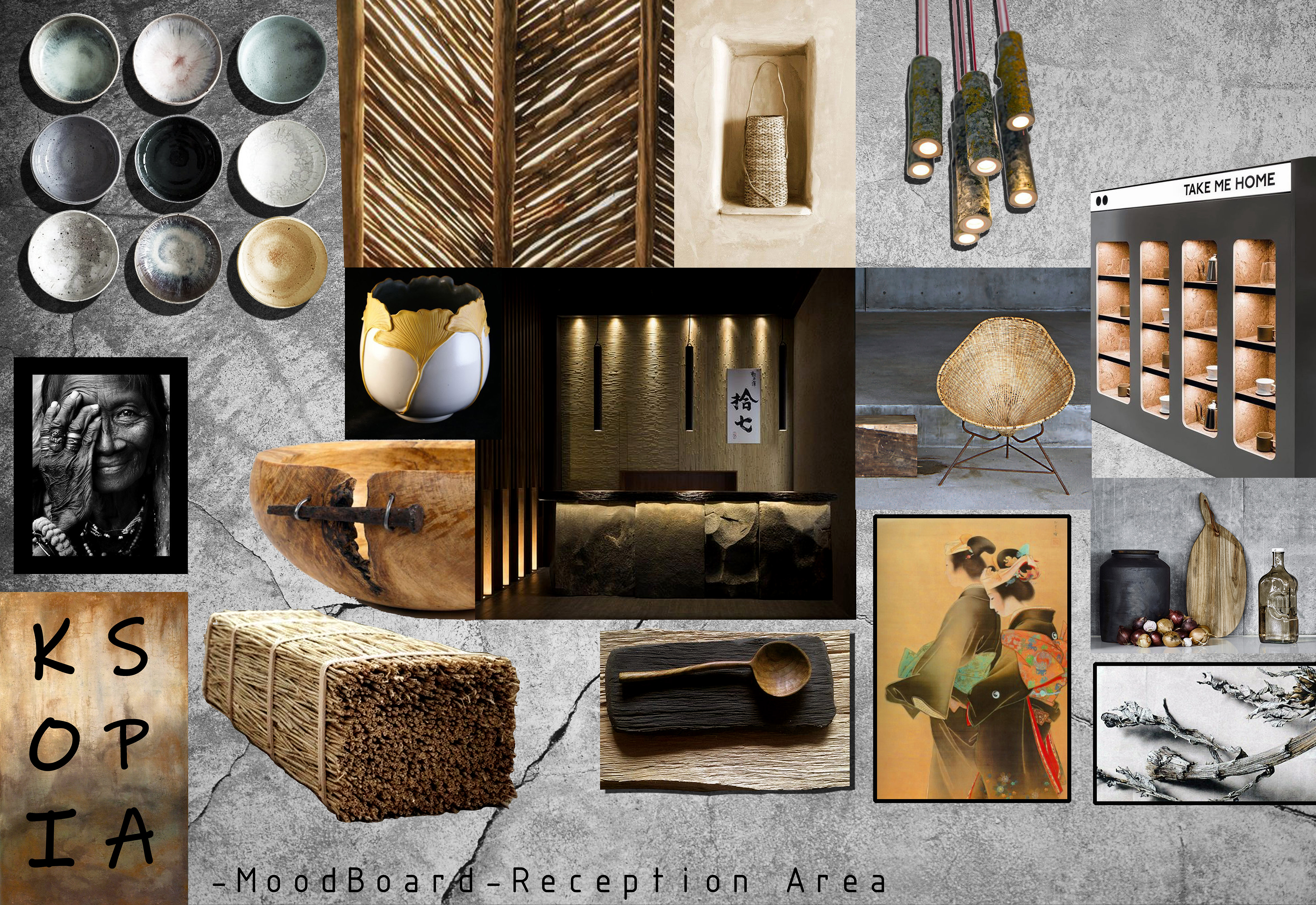 Mood Board - Reception_A3